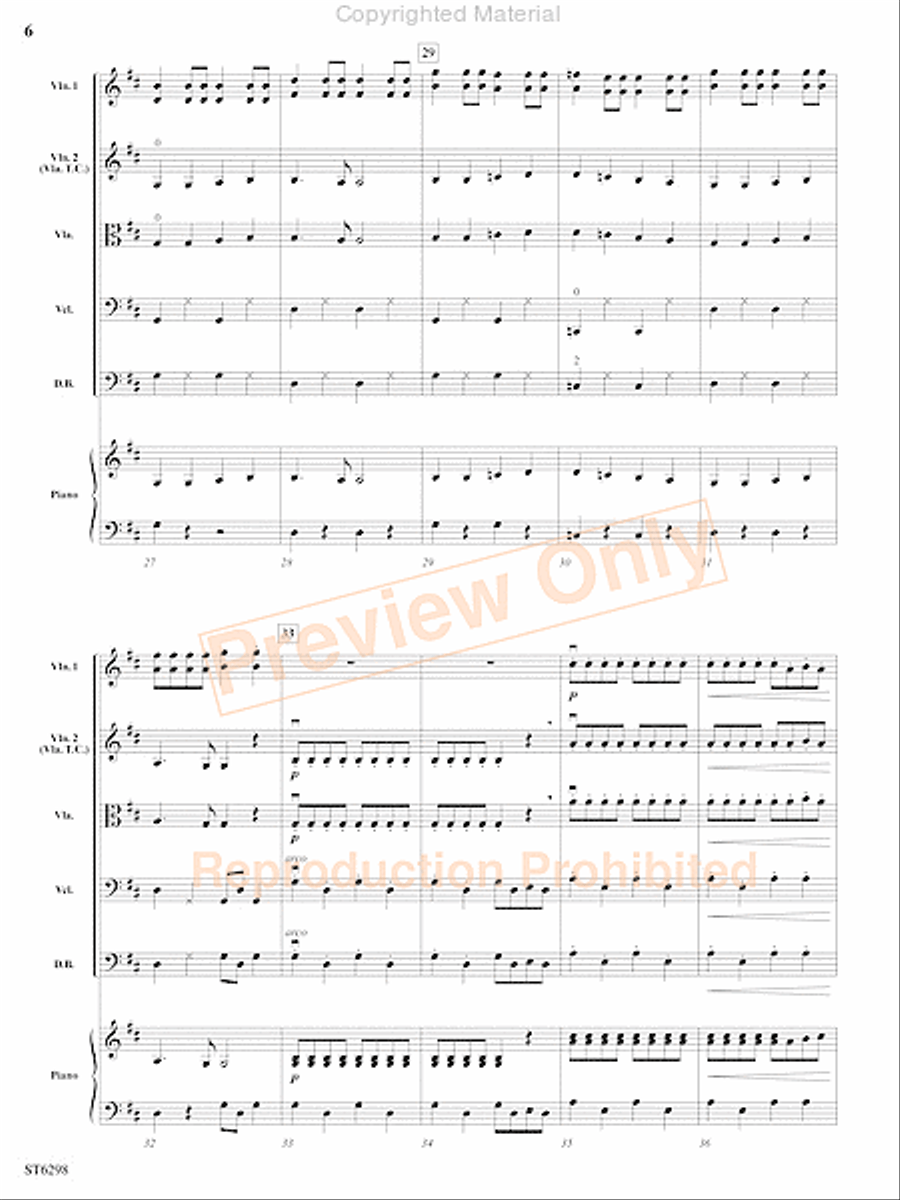 Fiddlin' with the Classics String Orchestra scores gallery preview page 7