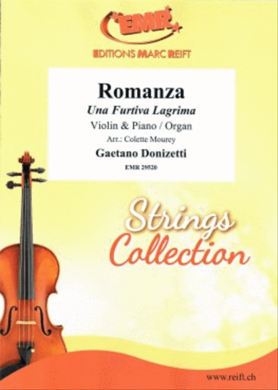 Romanza Violin Solo scores gallery preview page 1