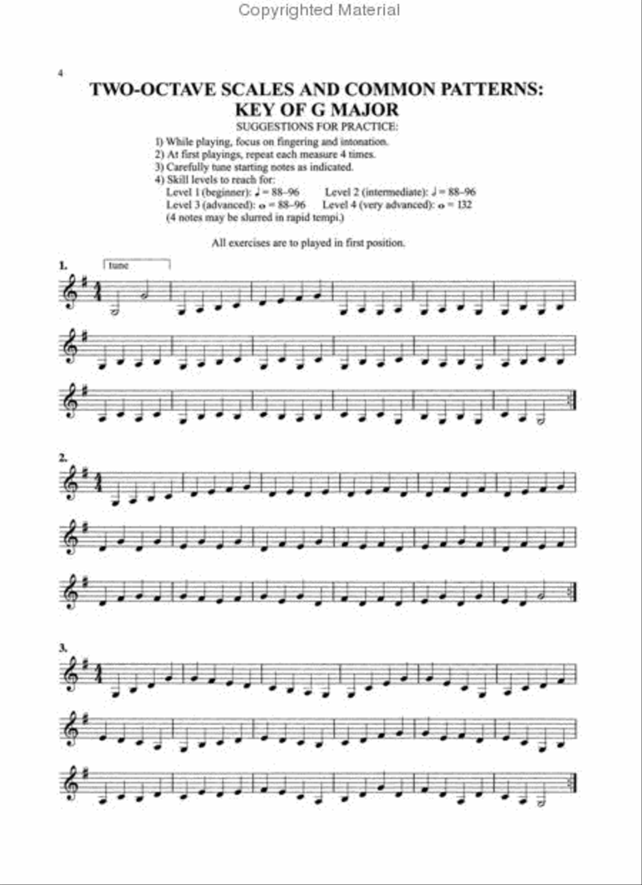 Scales Plus! Scales Plus! Violin Solo scores gallery preview page 2