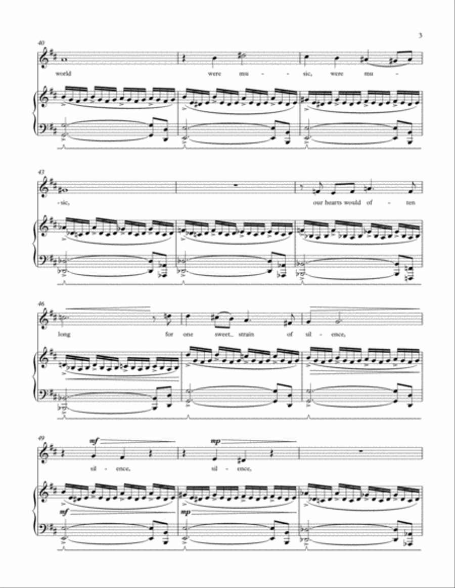 If All the World Were Music Voice scores gallery preview page 3