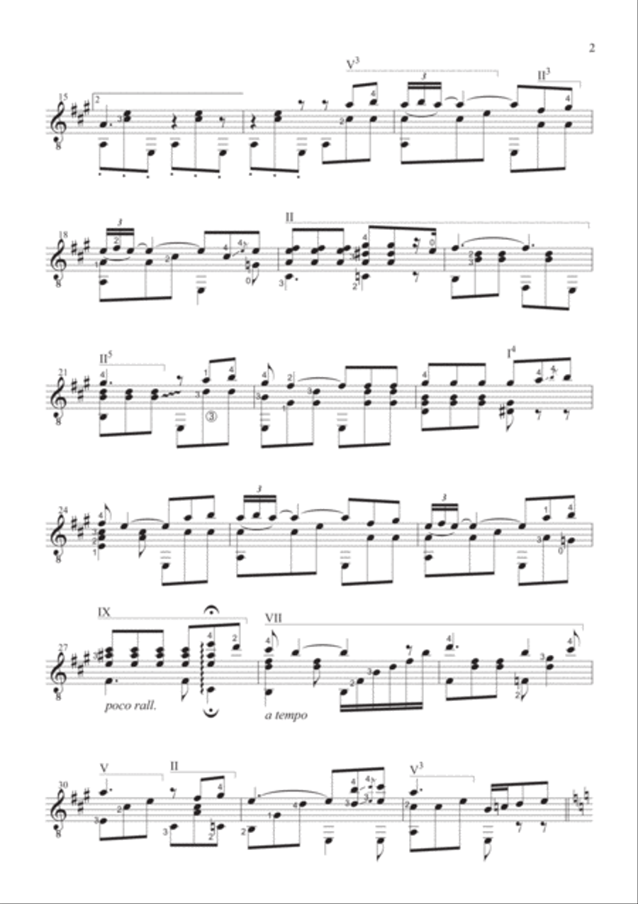Maria Mari Guitar Solo scores gallery preview page 2