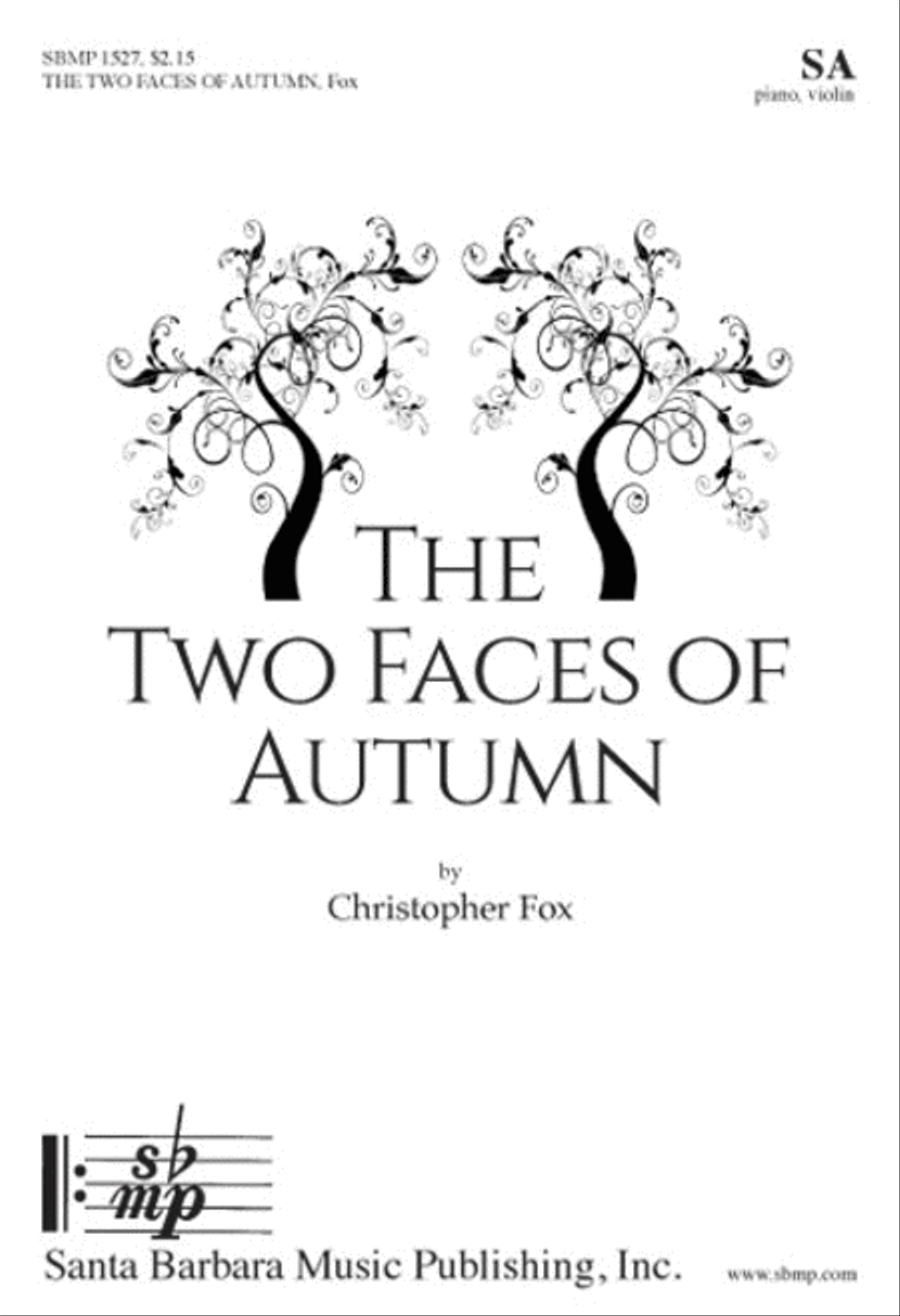 The Two Faces of Autumn - SA Octavo SA scores gallery preview page 1
