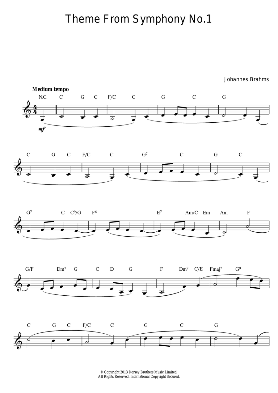 Theme Symphony No1