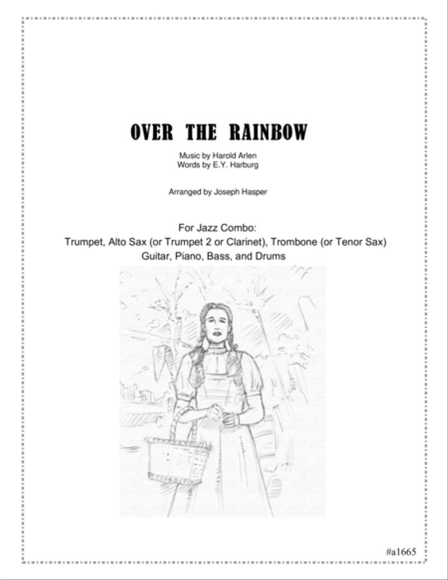 Over The Rainbow (from The Wizard Of Oz) Jazz Ensemble scores gallery preview page 1