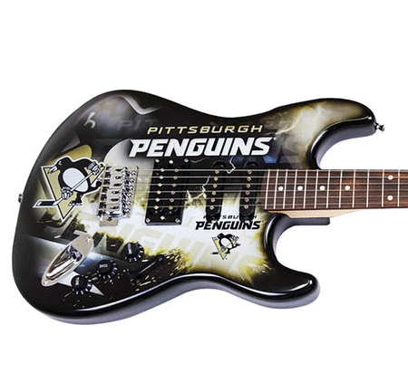 Pittsburgh Penguins Northender Guitar