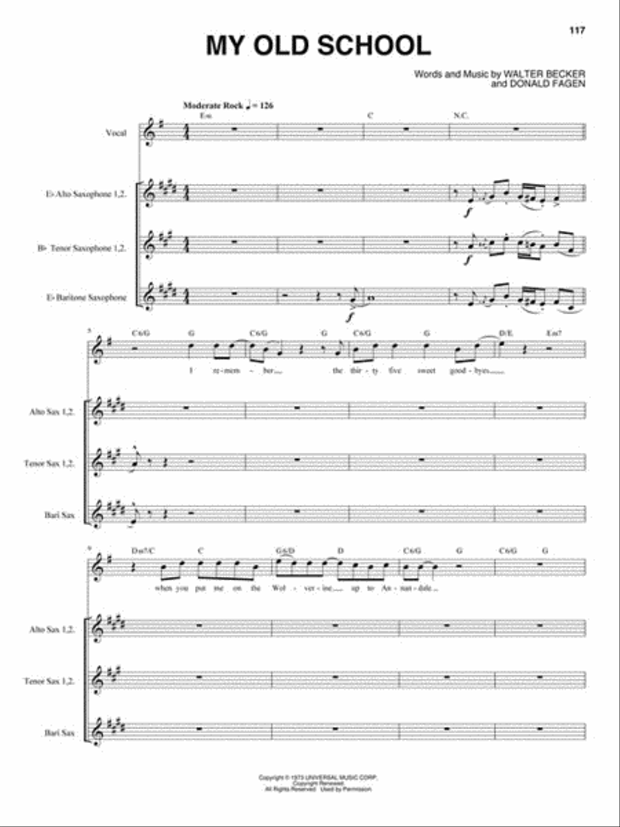 Jazz/Pop Horn Section Jazz/Pop Horn Section Saxophone scores gallery preview page 4