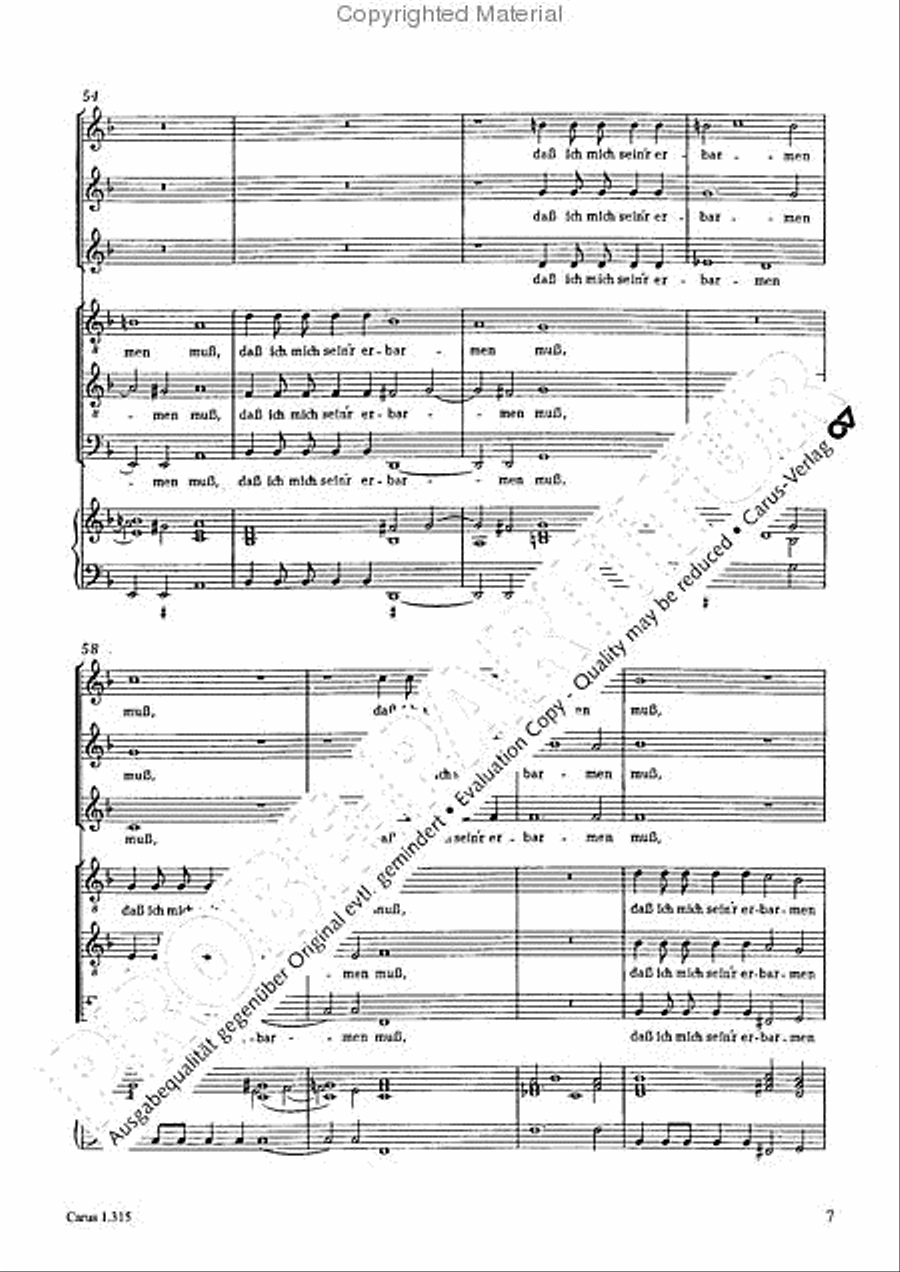 Ist nicht Ephraim mein teurer Sohn? SSA scores gallery preview page 9