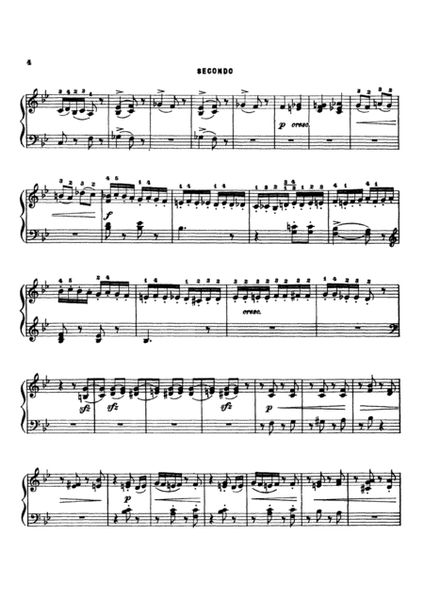 Tchaikowsky from The Nutcracker Suite, for piano duet(1 piano, 4 hands), PT801