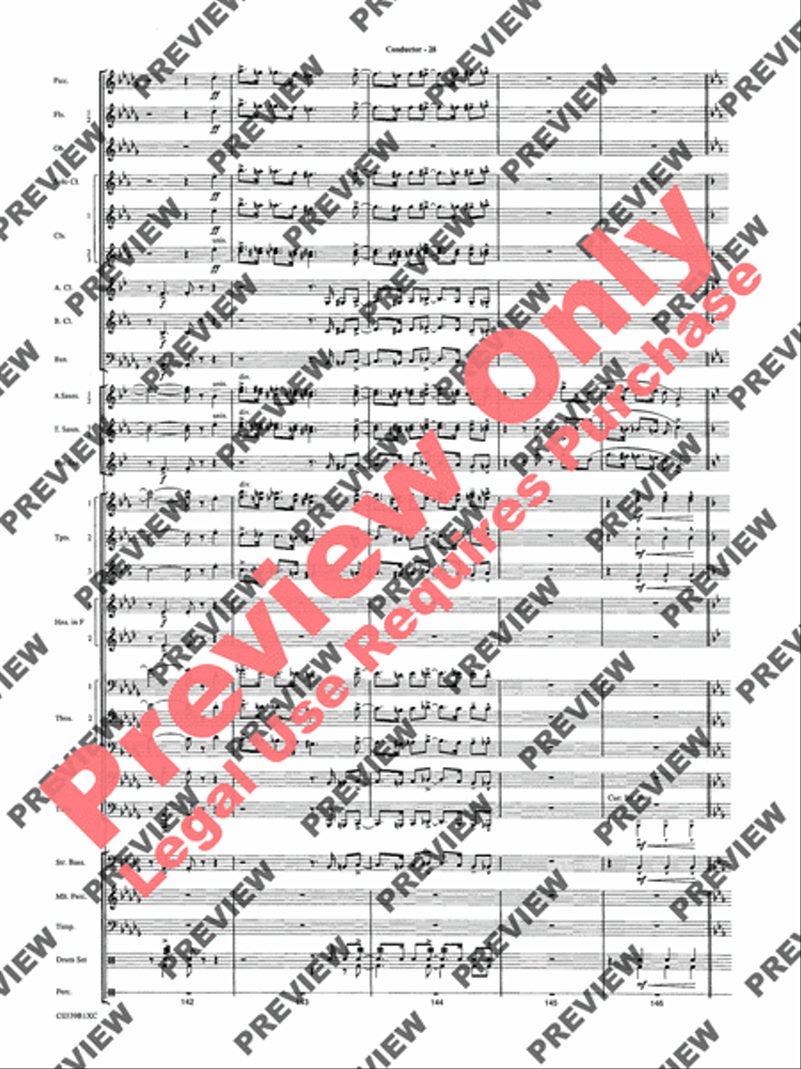 In the Miller Mood Concert Band scores gallery preview page 31