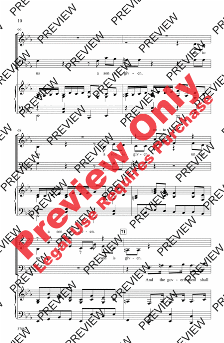 A Classic Christmas 3-Part scores gallery preview page 10