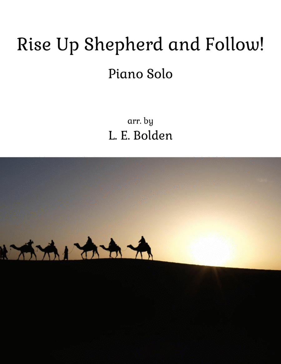 Rise Up Shepherd and Follow Piano Solo scores gallery preview page 1