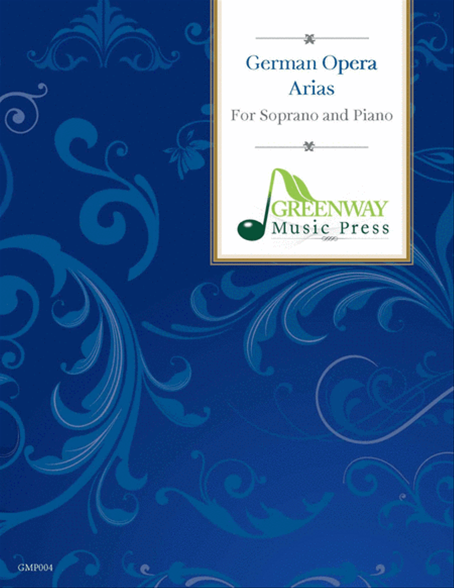 German Opera Arias for Soprano and Piano Voice Solo scores gallery preview page 1