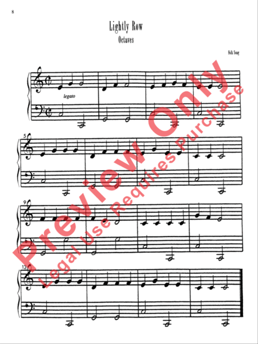 Suzuki Harp Ensemble Music, Volume 1 Harp scores gallery preview page 7