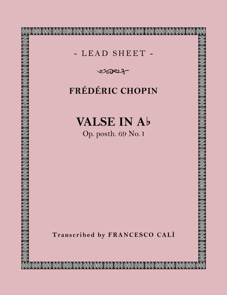 Valse in Ab (Op. 69 No. 1)