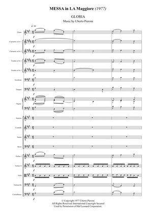 Gloria dalla Messa in La Maggiore - Score Only