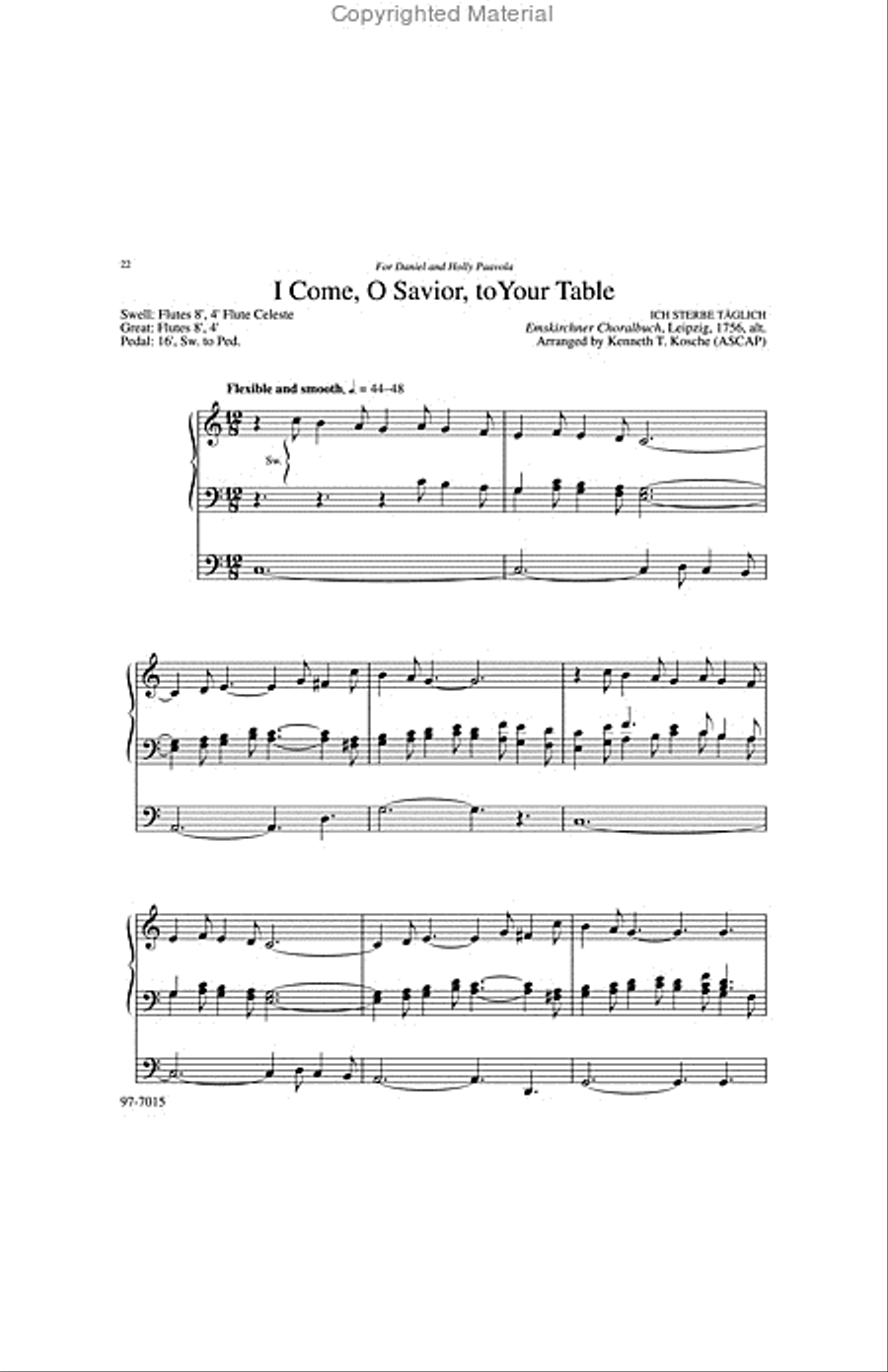 Musica Sacra: Easy Hymn Preludes for Organ, Vol. 2 image number null