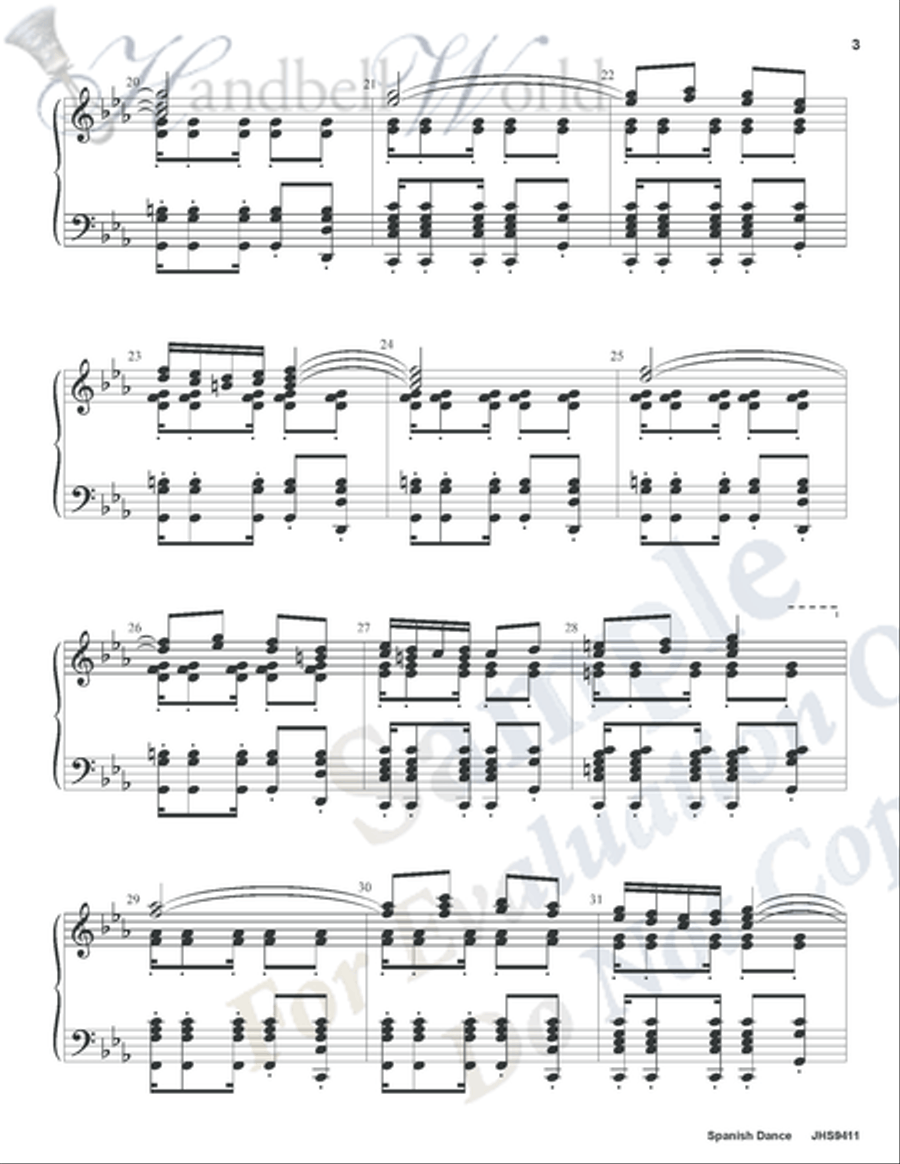 Spanish Dance 5-Octaves scores gallery preview page 6