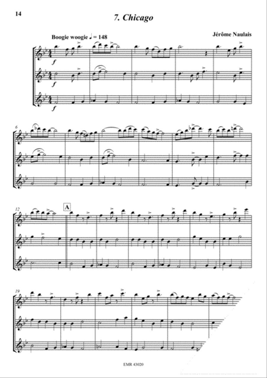 A Musical Journey Flute Trio scores gallery preview page 10