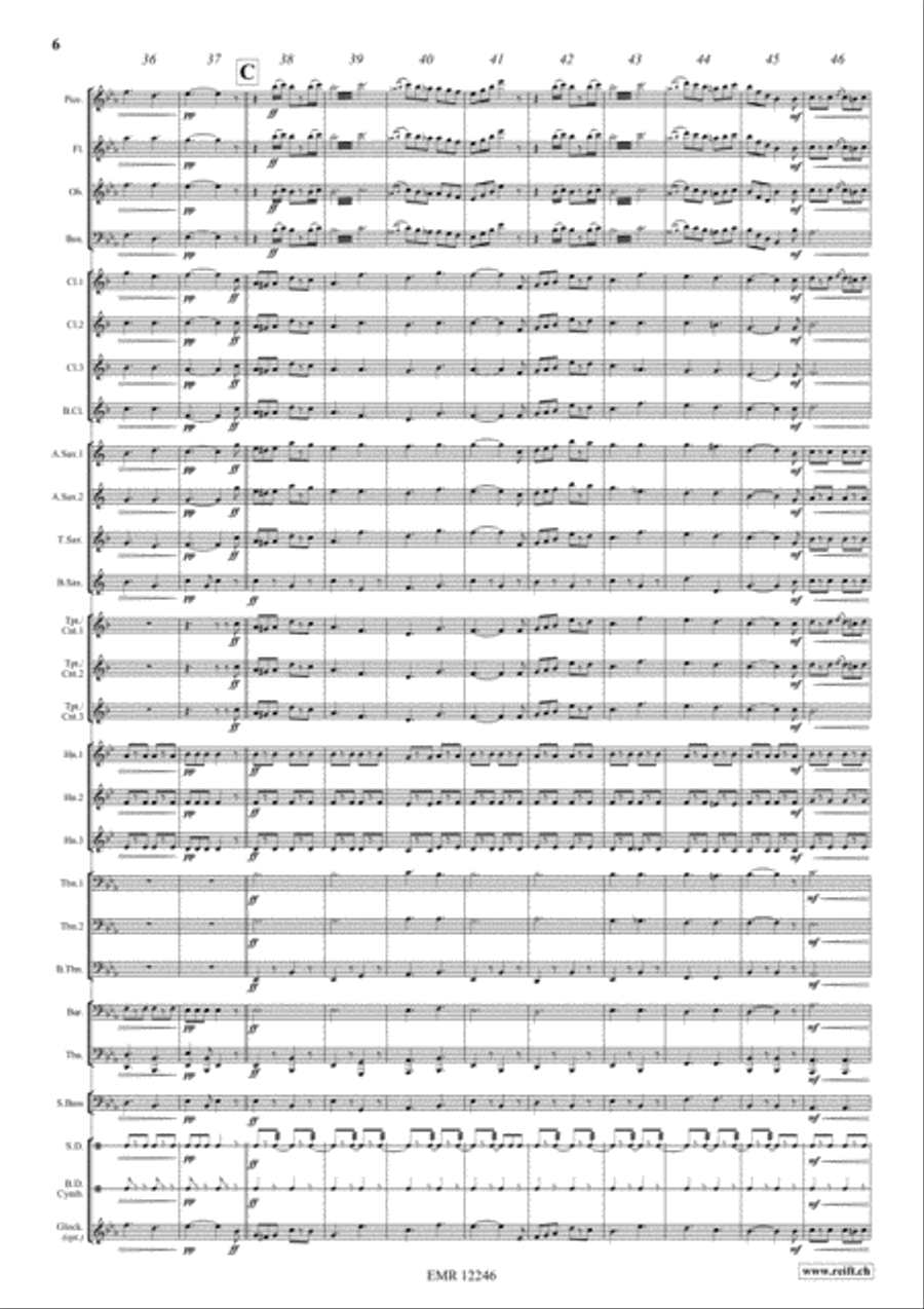 The Liberty Bell Concert Band scores gallery preview page 7