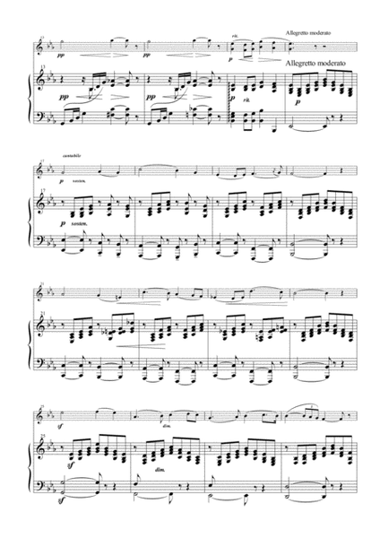 Intermezzo from "L'Arlesienne" for Violin and Piano image number null