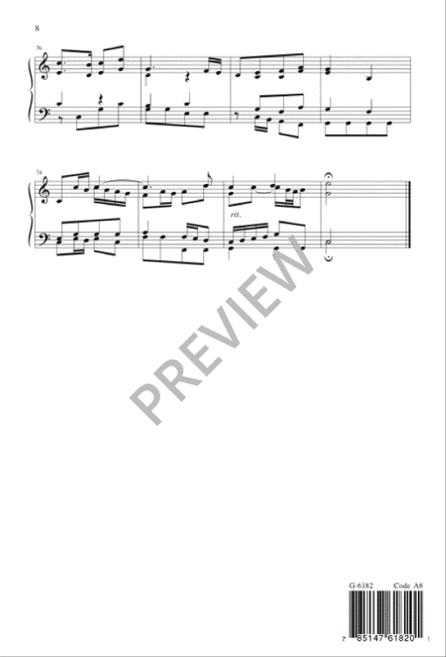 We Seek a Rest We Seek a Rest 4-Part scores gallery preview page 8