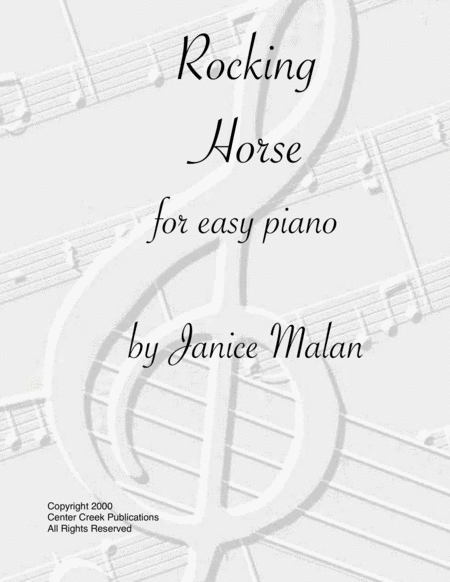 Rocking Horse for easy piano solo image number null