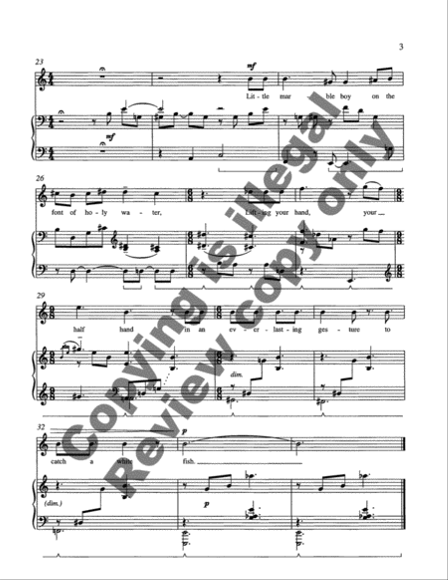 Little Marble Boy Little Marble Boy High Voice scores gallery preview page 6