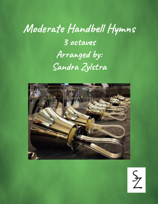 Moderate Handbell Hymns (3 octave handbell hymns)