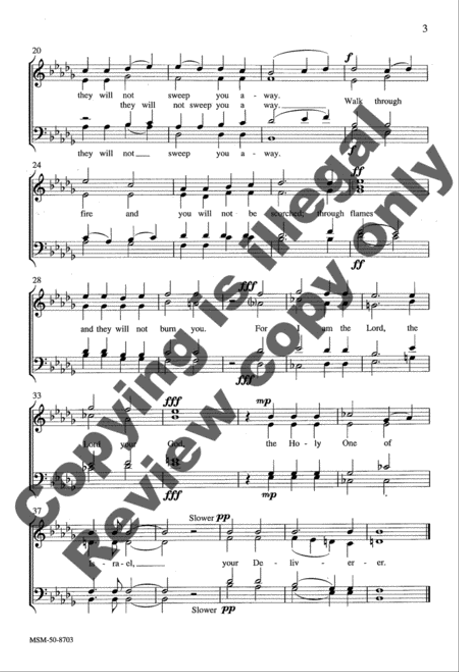 Have No Fear Have No Fear 4-Part scores gallery preview page 4