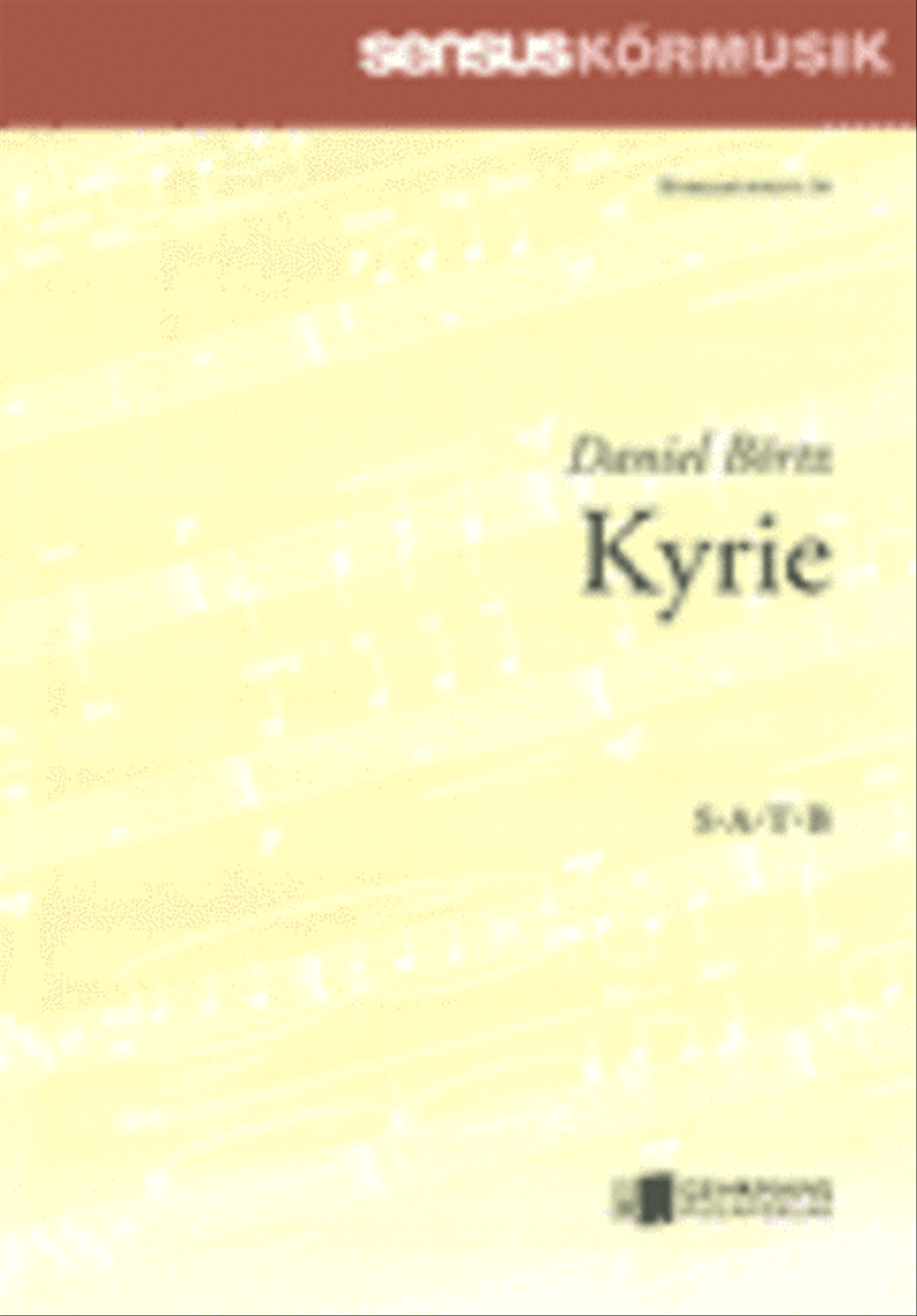 Kyrie Kyrie SSAATTBB scores gallery preview page 1