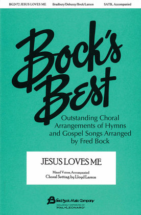 Book cover for Jesus Loves Me (with “Claire de Lune”)
