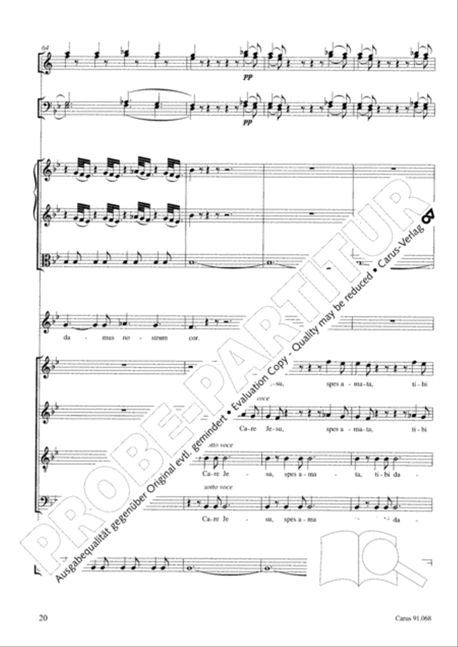 Pastorali jam concentu 4-Part scores gallery preview page 21
