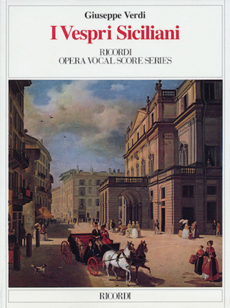 I Vespri Siciliani by Giuseppe Verdi Voice - Sheet Music