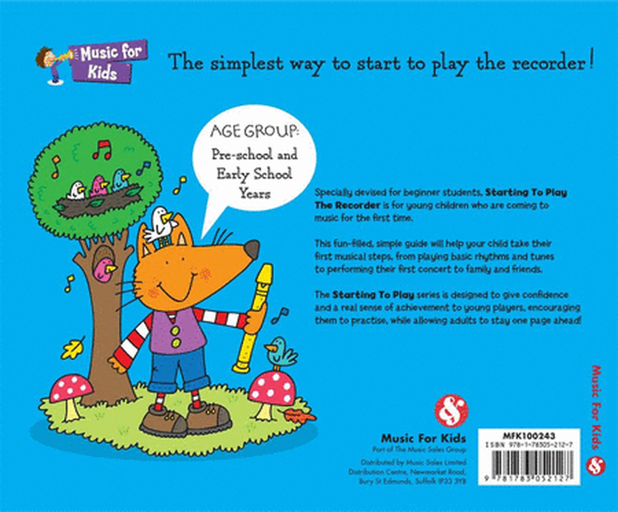 Music for Kids: Starting To Play The Recorder