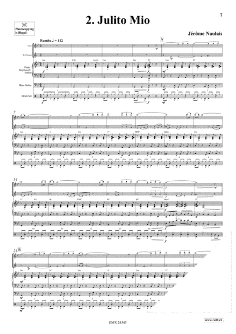 Play With Your Band Volume 3 Woodwind Ensemble scores gallery preview page 4