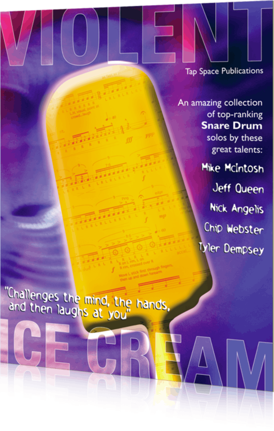 Violent Ice Cream Percussion scores gallery preview page 1