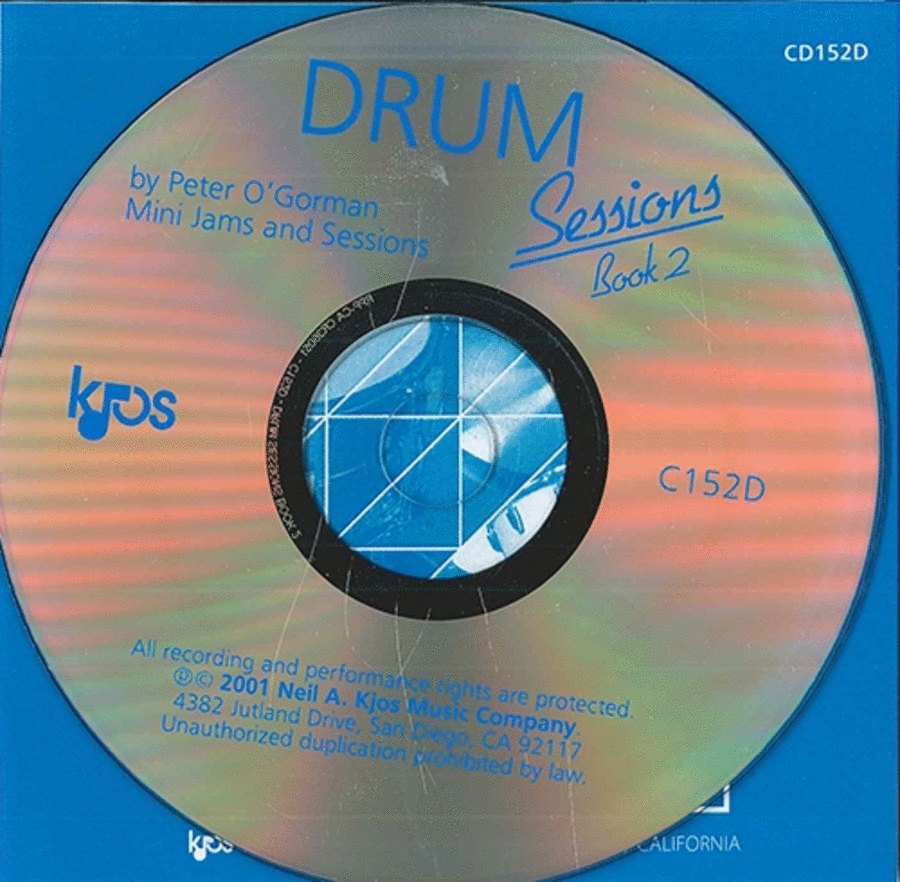 Drum Sessions, Book 2 - Cd Only