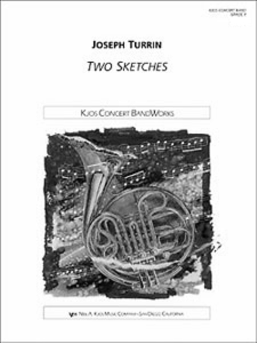 Two Sketches, Score Concert Band scores gallery preview page 1