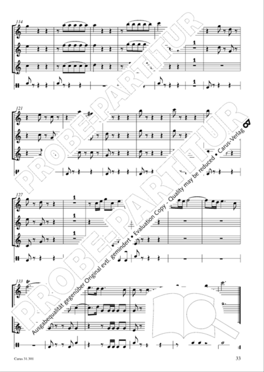 Bach for Brass 1: Cantatas I Voice scores gallery preview page 42