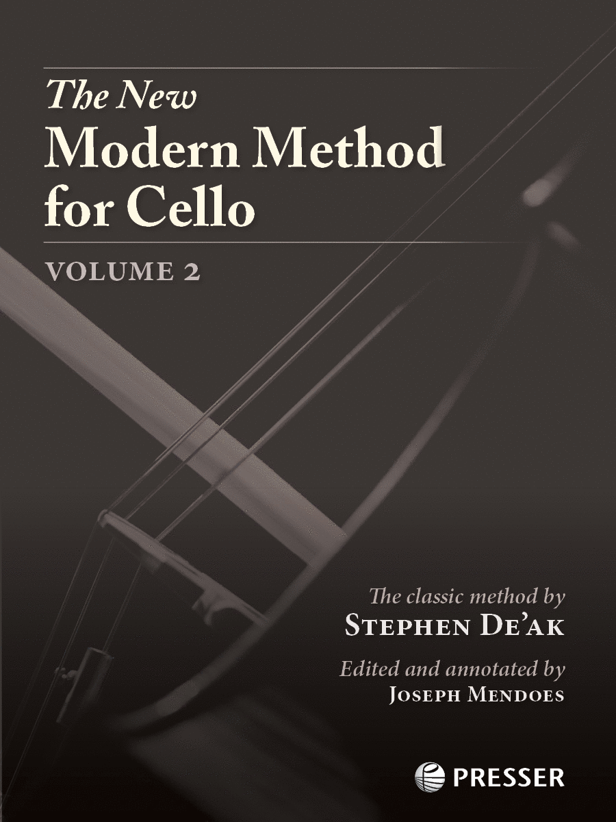 Book cover for The New Modern Method for Cello, Volume 2