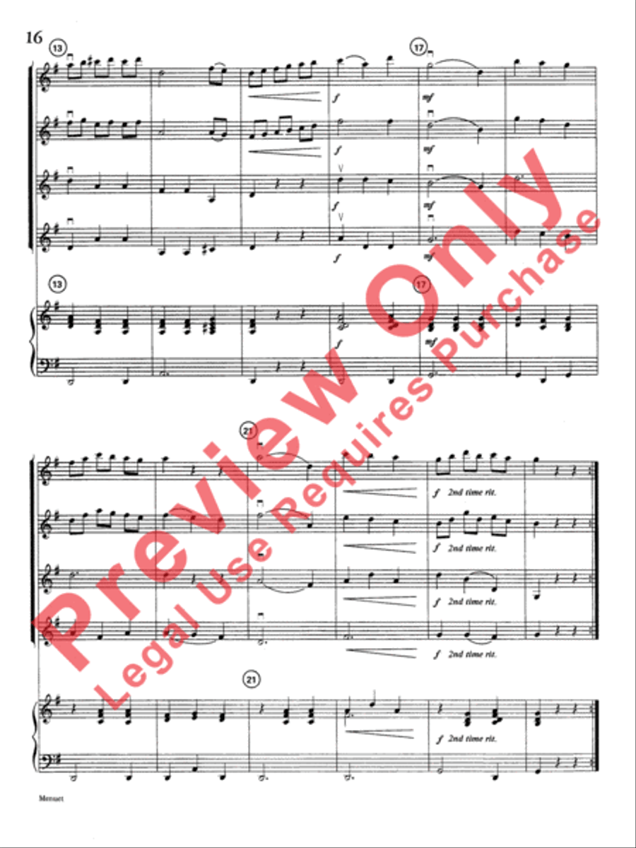 Highland/Etling Violin Quartet Series: Book 1