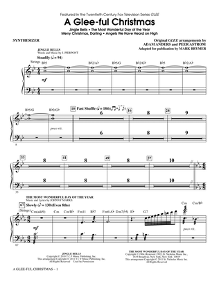 A Glee-ful Christmas (Choral Medley)(arr. Mark Brymer) - Synthesizer