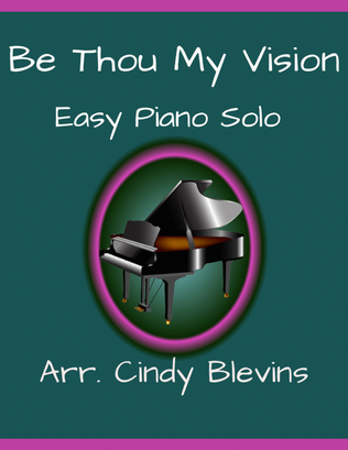 Book cover for Be Thou My Vision, Easy Piano Solo
