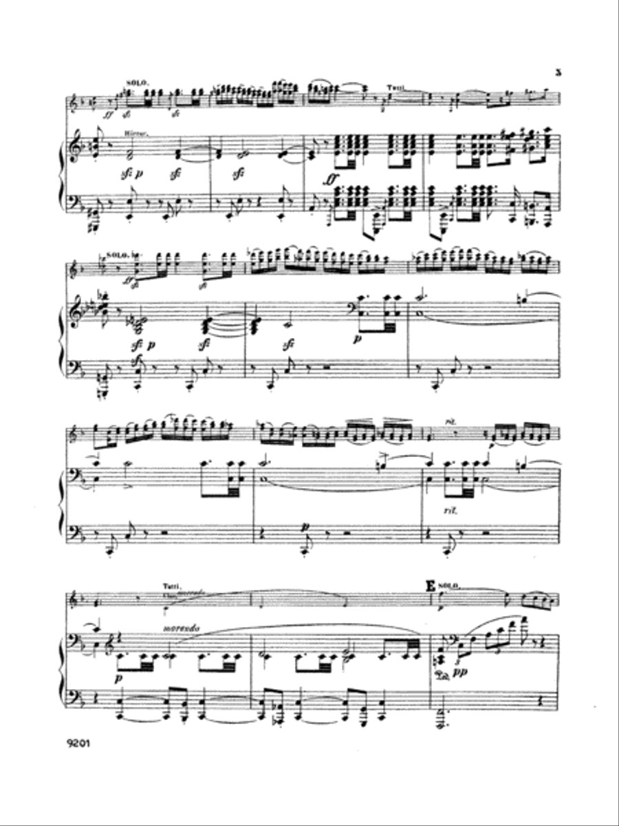 Bruch: Violin Concerto in D Minor, Op. 44 Violin Solo scores gallery preview page 5
