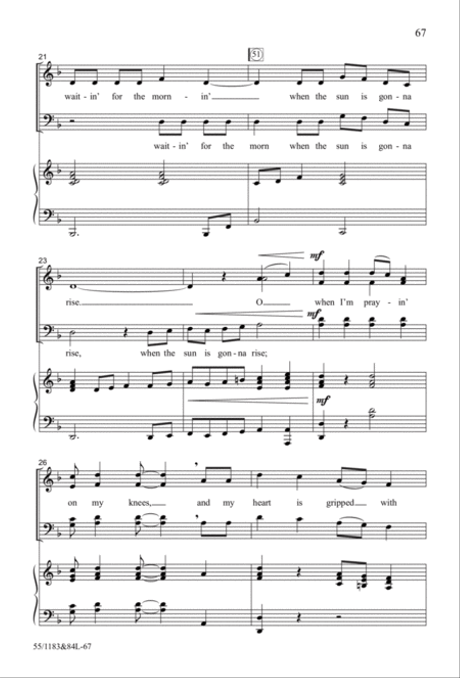 Come to the Cross and Remember 4-Part scores gallery preview page 46