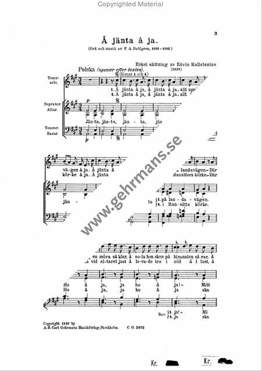 A janta a ja 4-Part scores gallery preview page 2