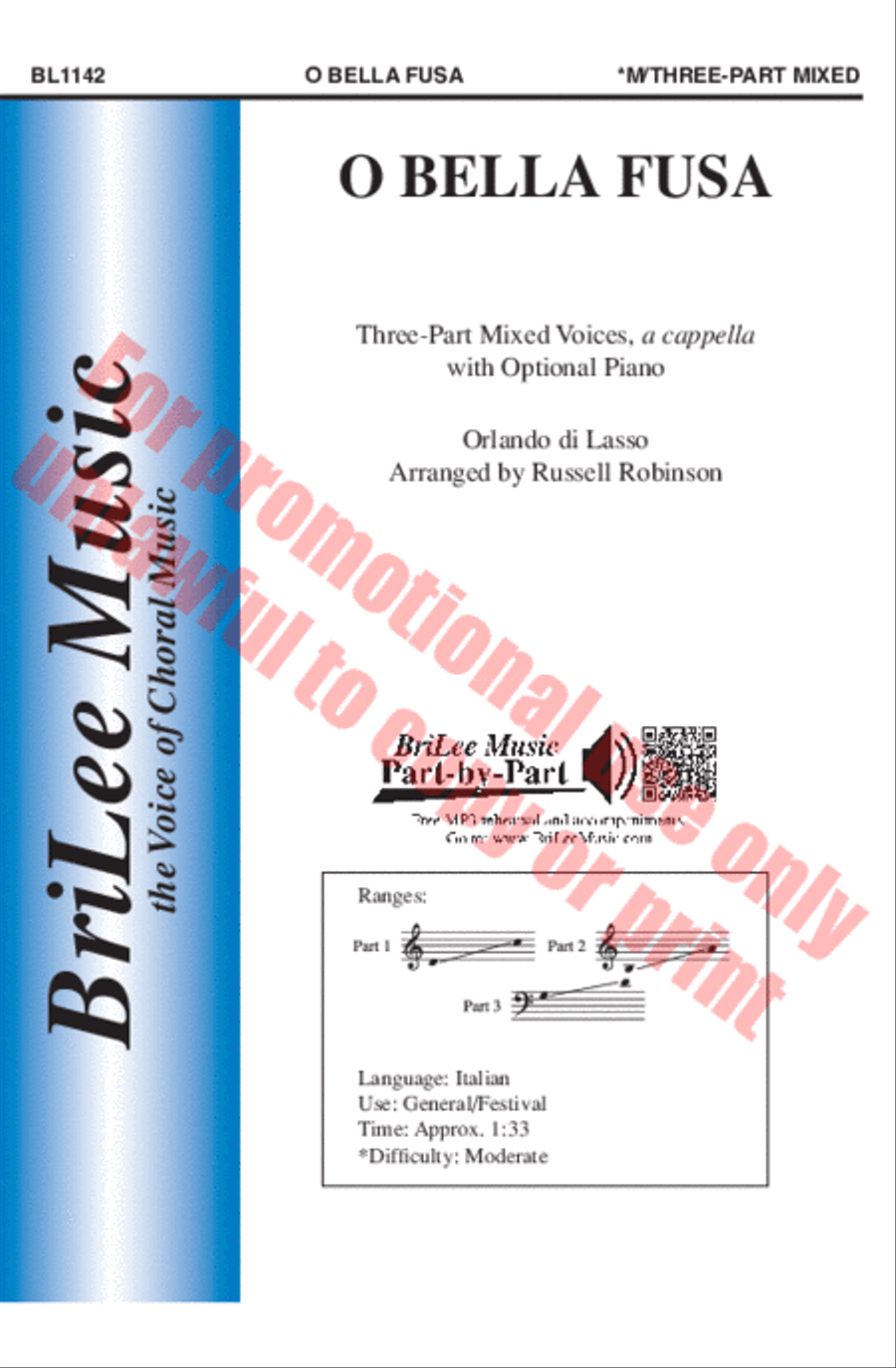 O Bella Fusa 3-Part scores gallery preview page 2