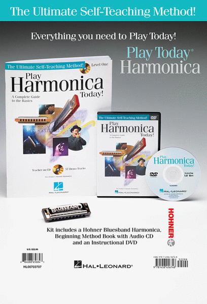 Play Harmonica Today! Complete Kit