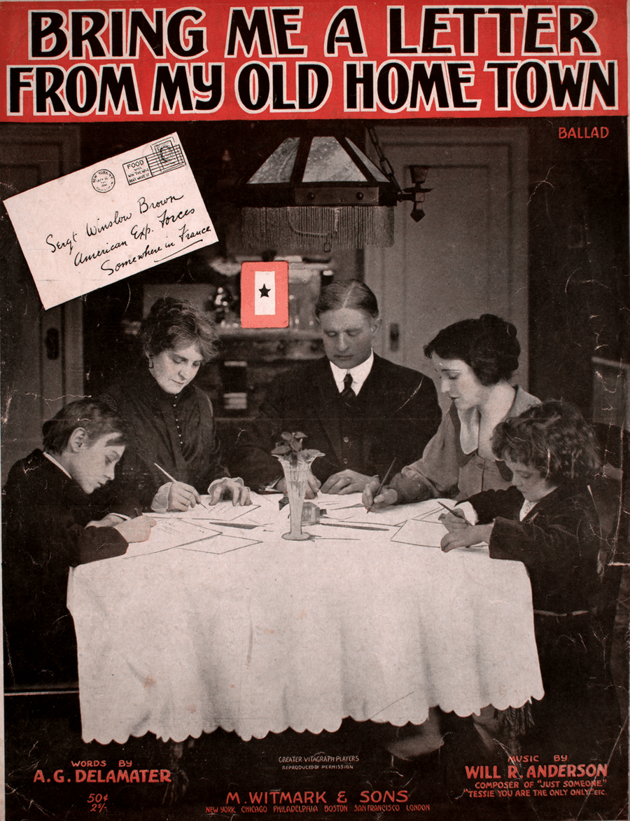 Bring Me a Letter From My Old Home Town. Ballad