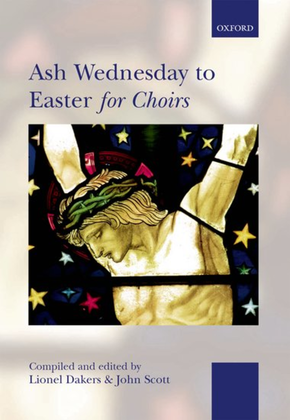 Book cover for Ash Wednesday to Easter for Choirs